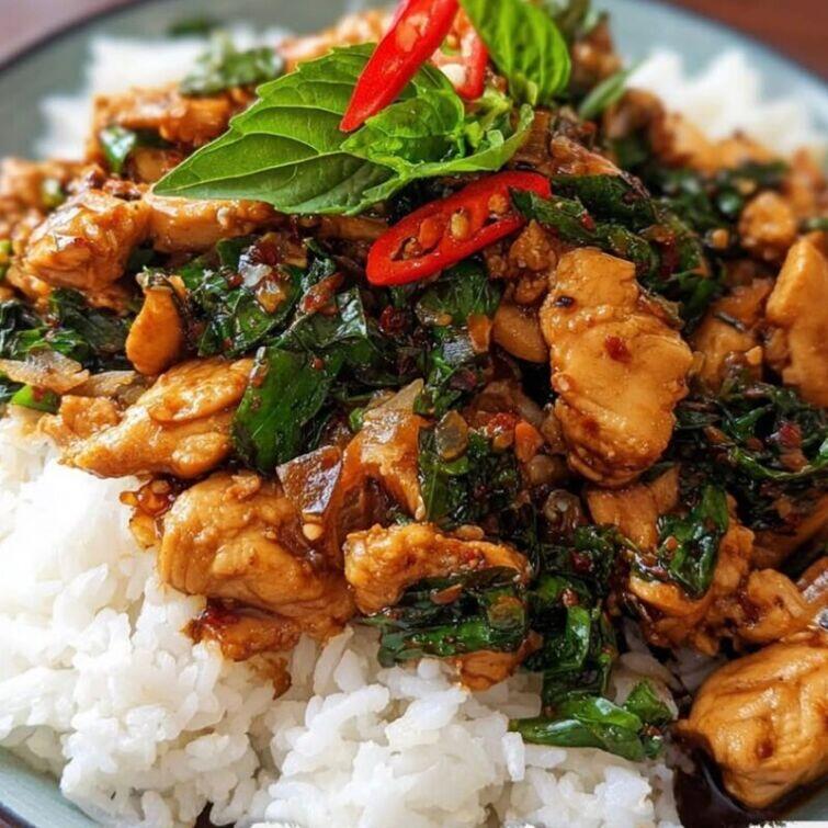 Chicken Pad Kra Pao